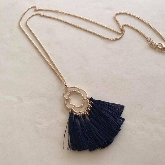 Gaby Tassel Necklace