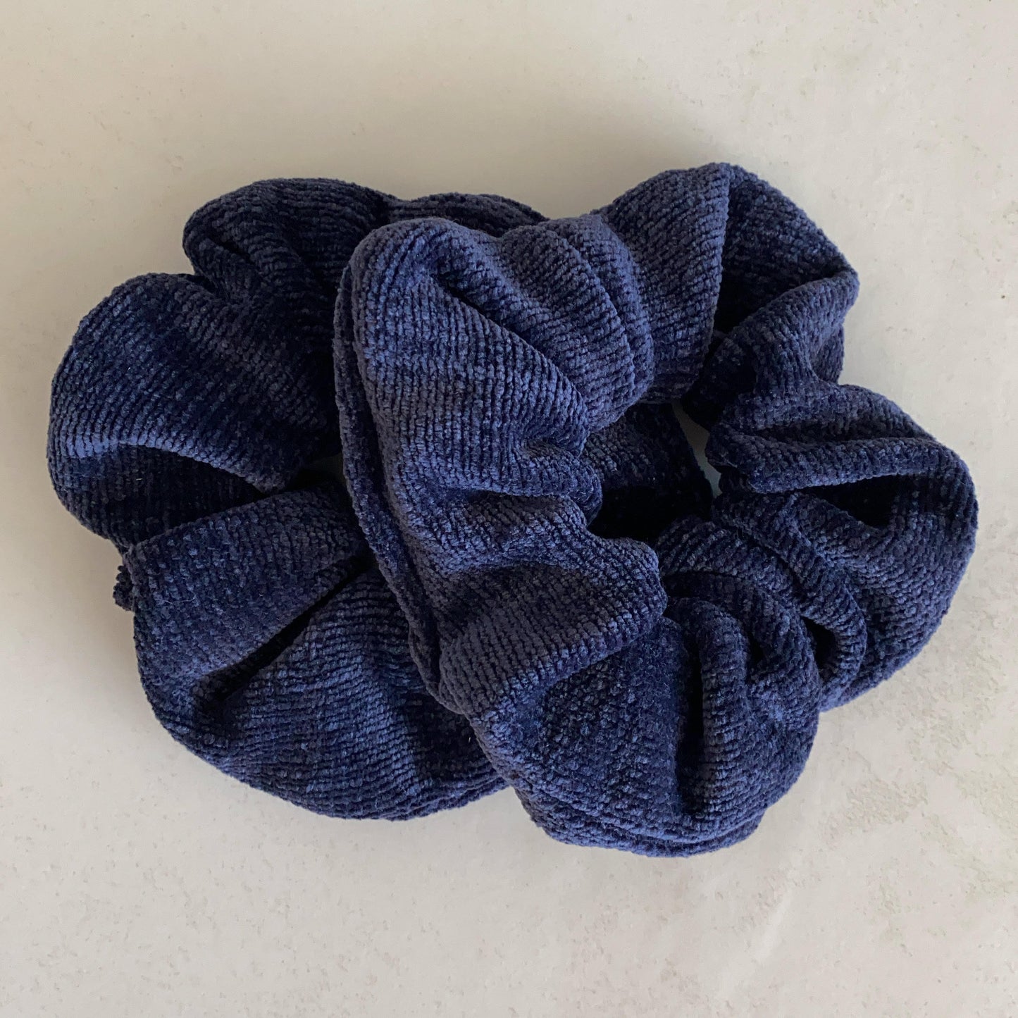 Navy Scrunchies Set of 2